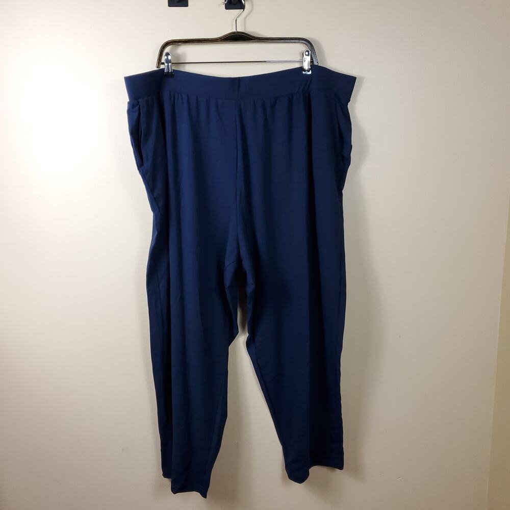 Woman Within Blue Pull-on Leggings Size 30/32 Petite